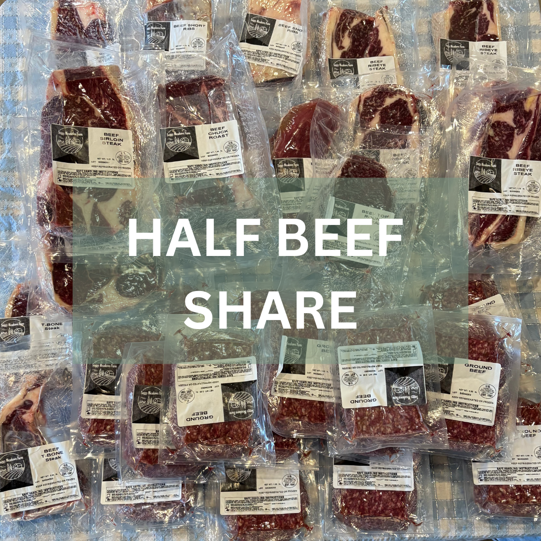 Half Beef Share (180+ Pounds) - DEPOSIT ONLY