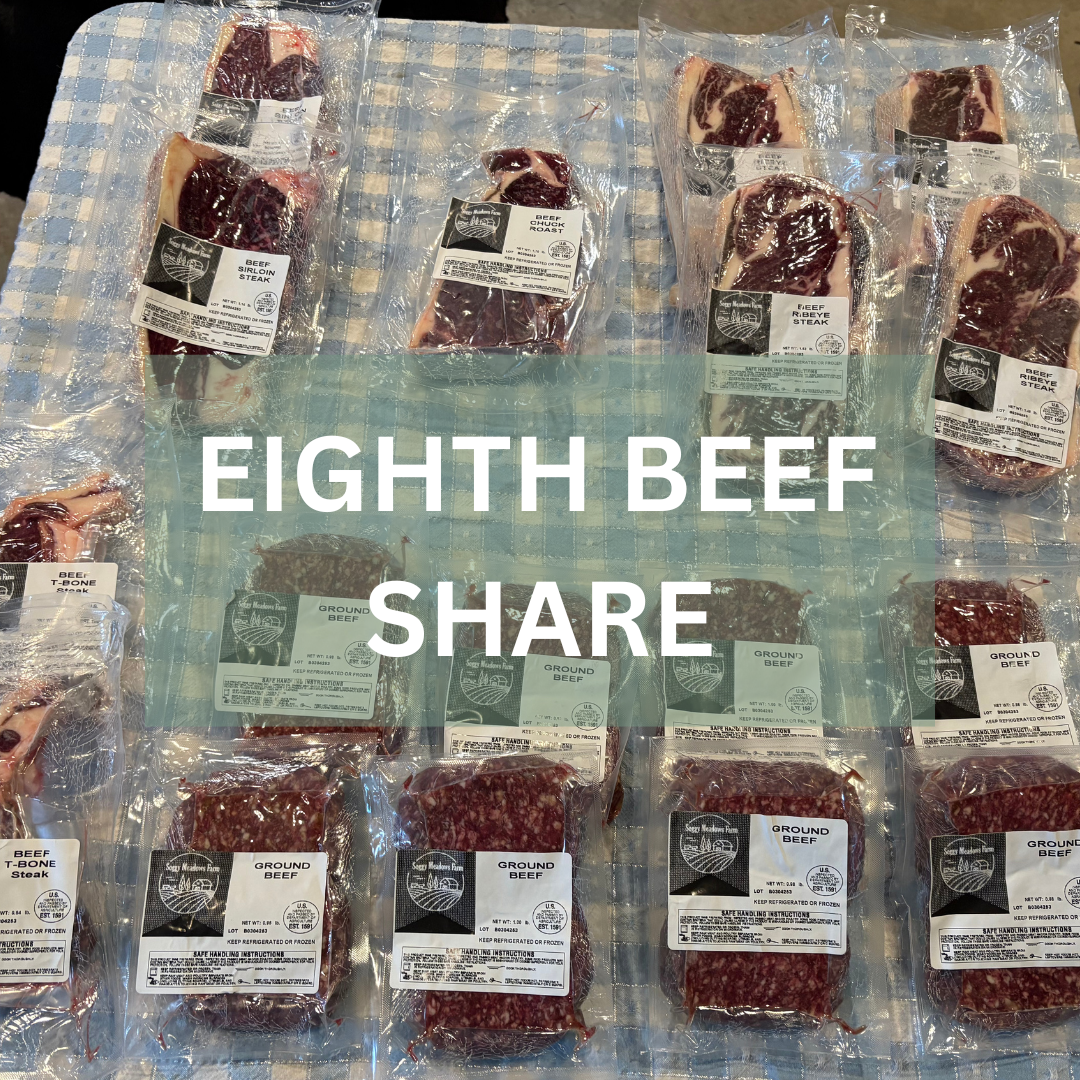 Eighth Beef Share (45+ Pounds) - Deposit Only